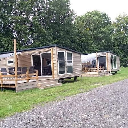 Chalet 2 Landgoedcamping Nienoord In Leek 外观 照片